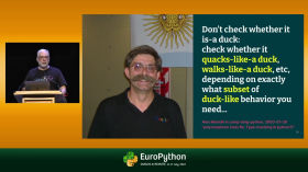 `typing.Protocol`: type hints as Guido intended - presented by Luciano Ramalho by EuroPython 2022