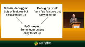 PySnooper: Never use print for debugging again - presented by Ram Rachum by EuroPython 2022