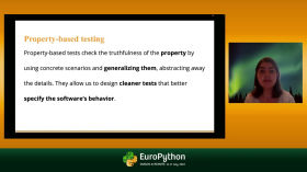 Property-based testing the Python way - presented by Emma Saroyan by EuroPython 2022