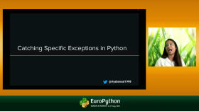 Handling Errors the Graceful Way in Python - presented by Riya Bansal by EuroPython 2022