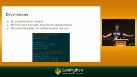 Lessons learnt from building my own library - presented by Stephanos by EuroPython 2022