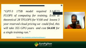 Open Science: Building Models LIke We Build Open-Source Software - presented by Steven Kolawole by EuroPython 2022