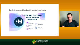 Mercury - Build & Share Data Apps from Jupyter Notebook - presented by Piotr Płoński by EuroPython 2022